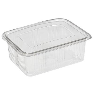 Sızdırmaz Gıda Kabı 2000cc 43 gr Düz Kapak