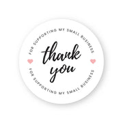 Sticker 1 - Thank You 4x4 cm - 66 Adet