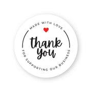 Sticker 3 - Thank You 4x4 cm - 66 Adet