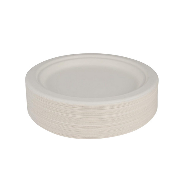 Baskısız Ekolojik Karton Tabak 22 cm