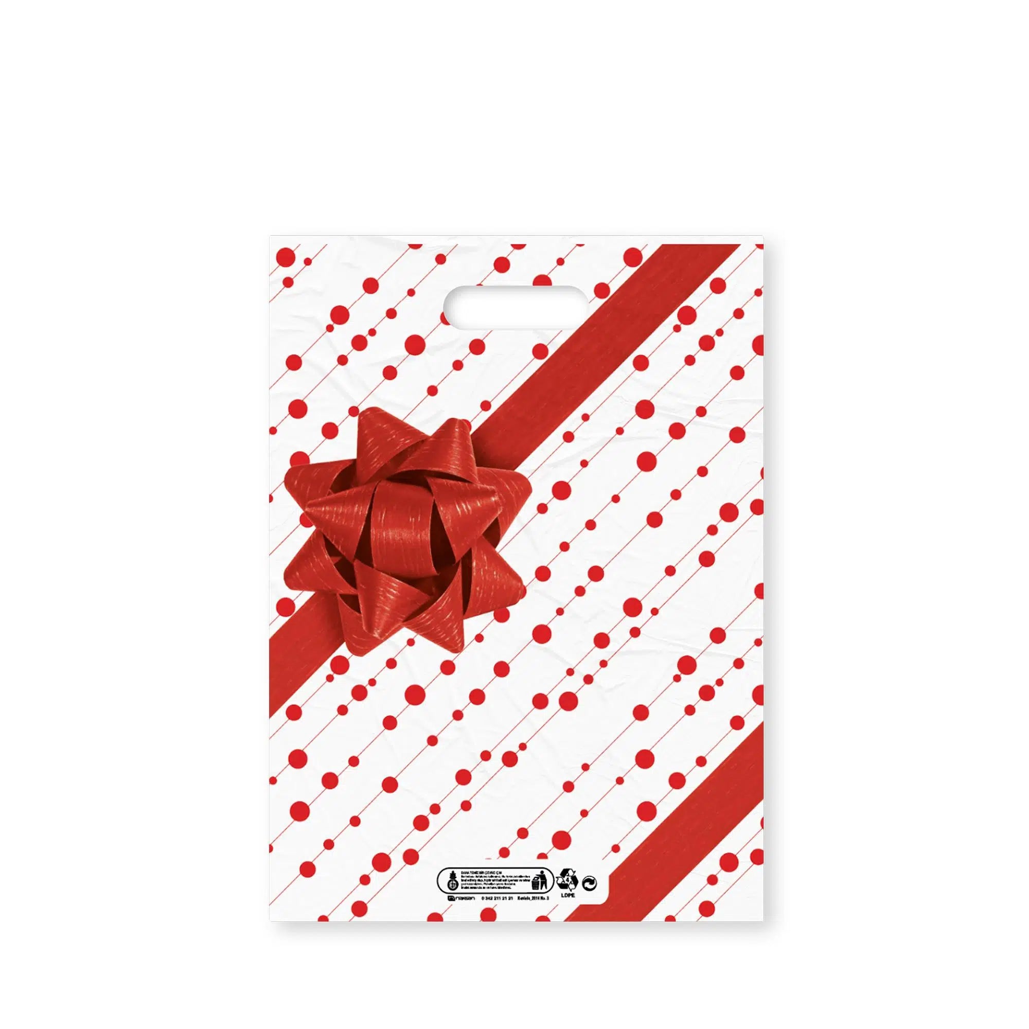 Takviyeli Poşet (Kurdele) No:3 33x45 cm - 50 Adet