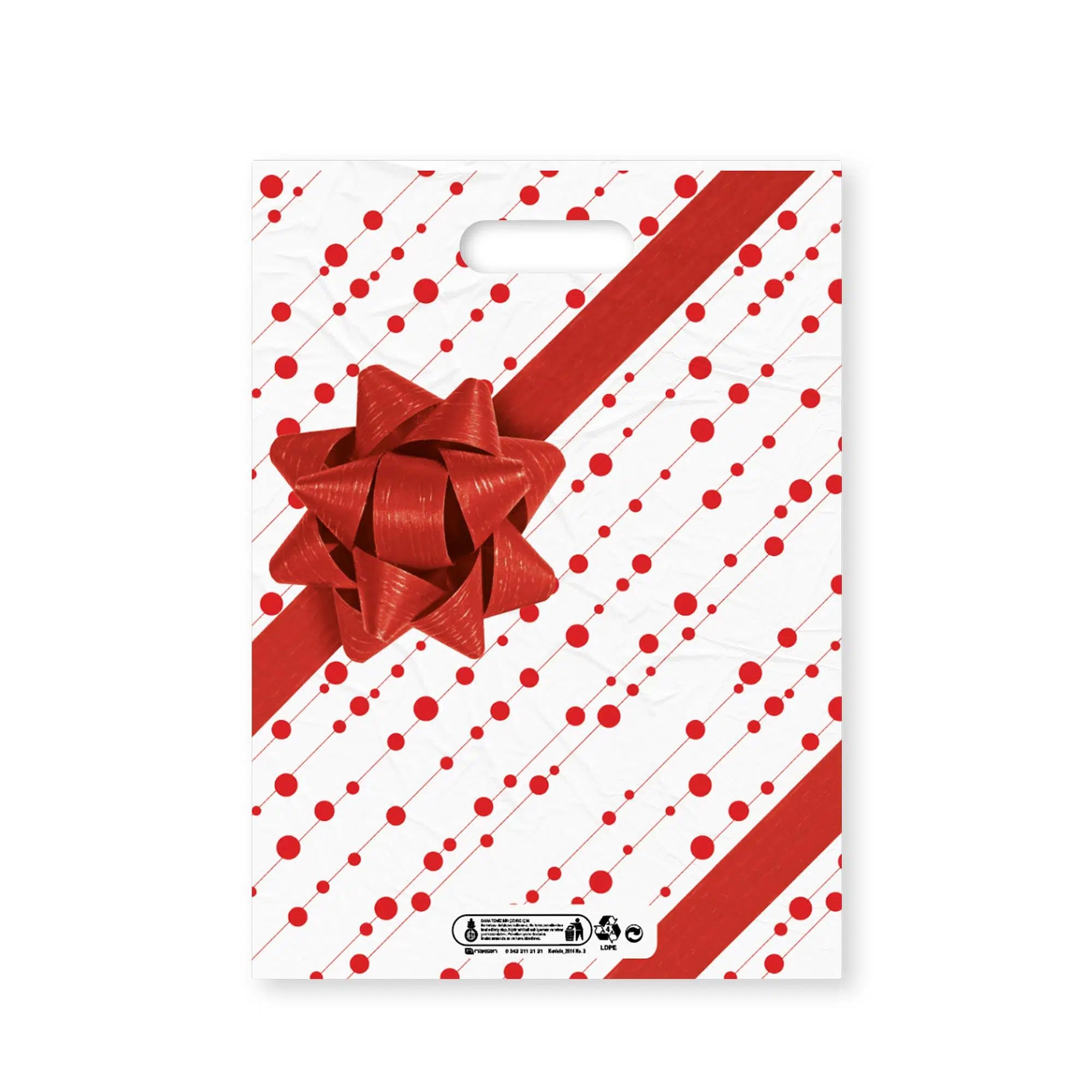 Takviyeli Poşet (Kurdele) No:5 50x60 cm - 50 Adet