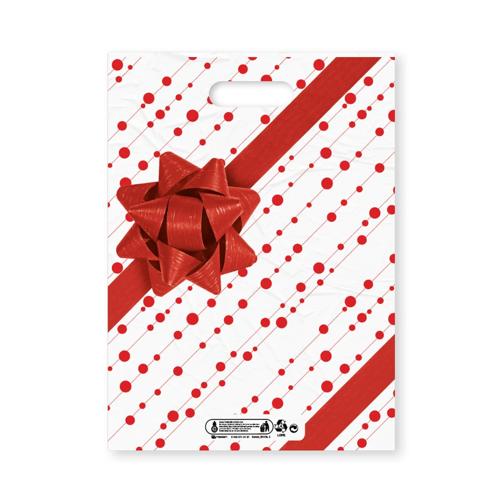 Takviyeli Poşet (Kurdele) No:6 60x70 cm - 50 Adet