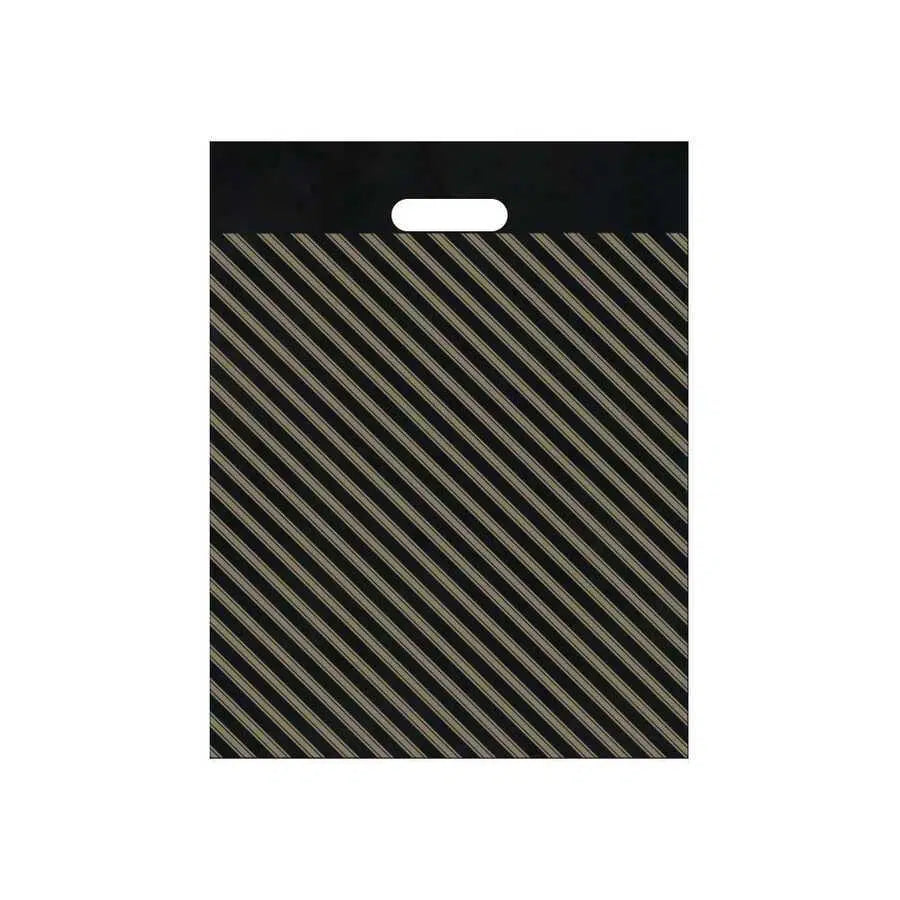 Takviyeli Siyah Çizgili No:4 40x50 cm - 50 Adet