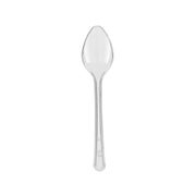 Plastik Tatlı Kaşığı Şeffaf 14 cm - 100 Adet