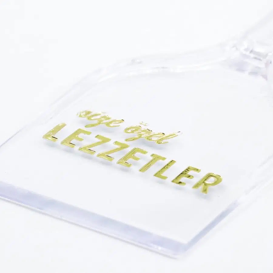 Tatlı ve Pasta Servis Spatulası Şeffaf