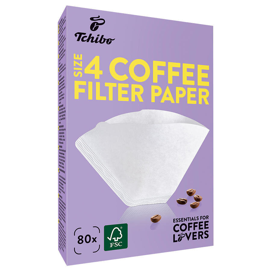 Tchibo Filtre Kahve Kağıdı No:4 80'li