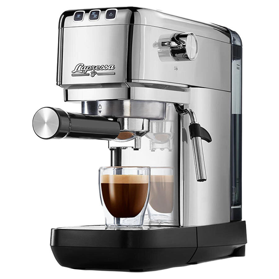 Tchibo Lapressa Manuel Espresso Makinesi Paslanmaz Çelik
