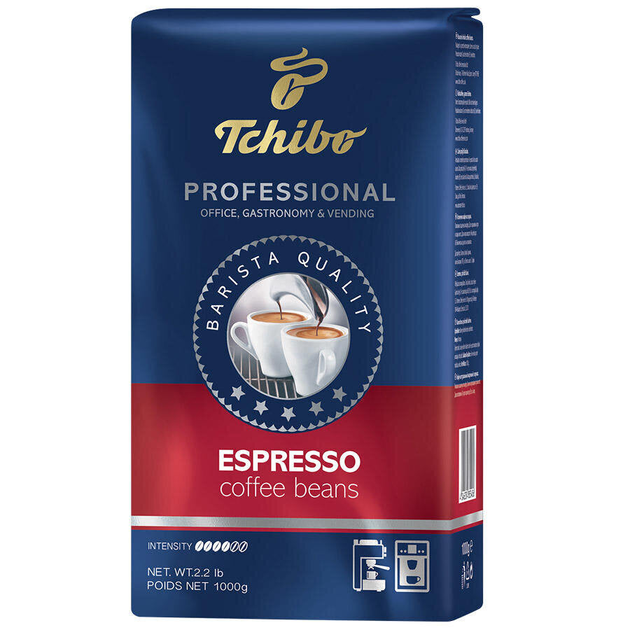 Tchibo Professional Espresso Çekirdek Kahve 1000 g x 12 Adet - Koliyle Al Kazan