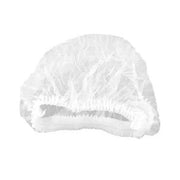 Tek Dikişli Lastikli Beyaz Bone - 100 Adet