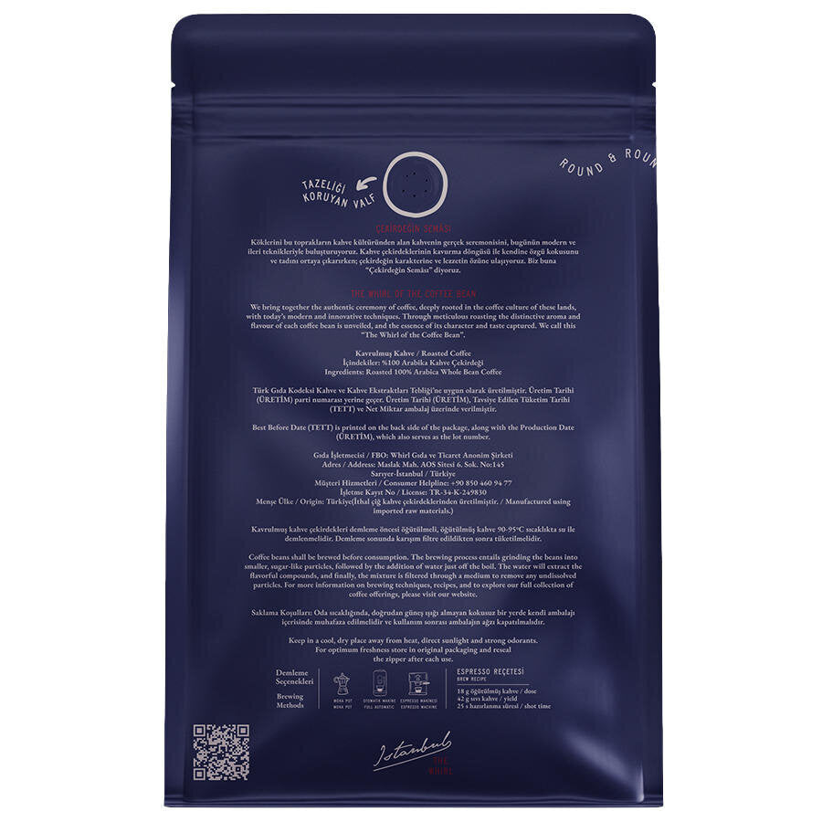 The Whirl Strong 441°F Çekirdek Espresso Kahve 1 kg