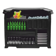 Tribeca TMB-130 Mobil Bar, 145x75x120 cm, Siyah
