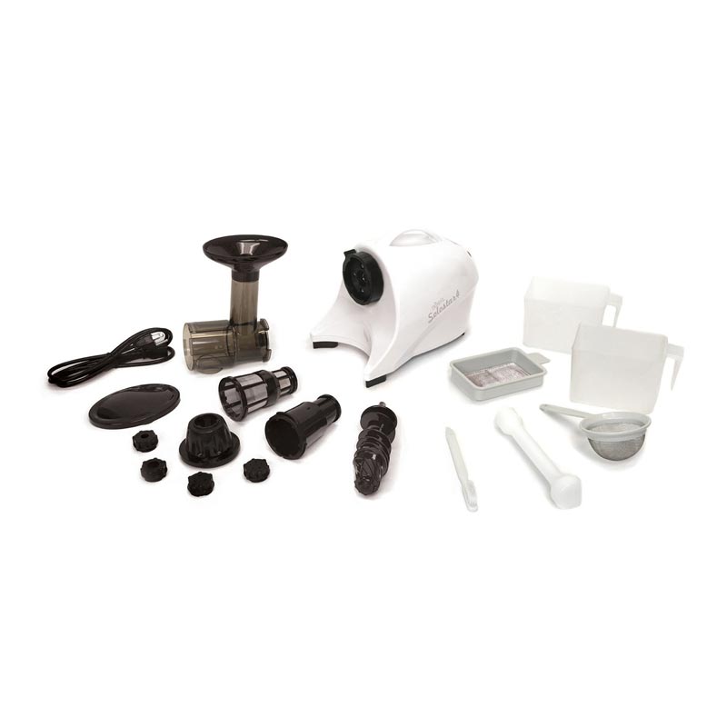 Tribest SS-4200-F Solostar Soğuk Sıkım Katı Meyve & Sebze ve Çimen Sıkacağı, Beyaz