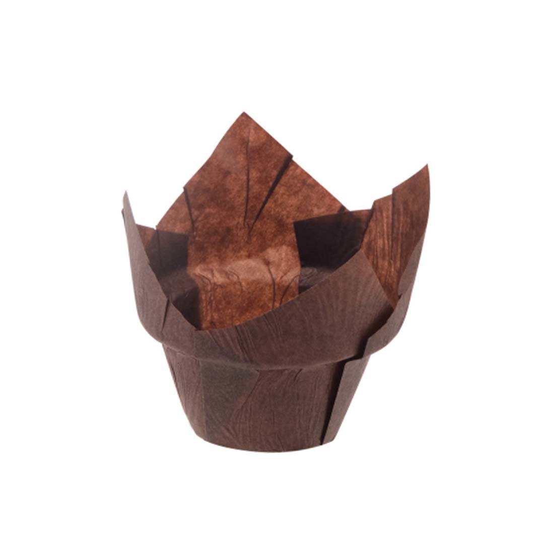 Kapsül Tulip 16x16 Orta Zıvanalı 150 Adetli kutularda KAHVERENGİ