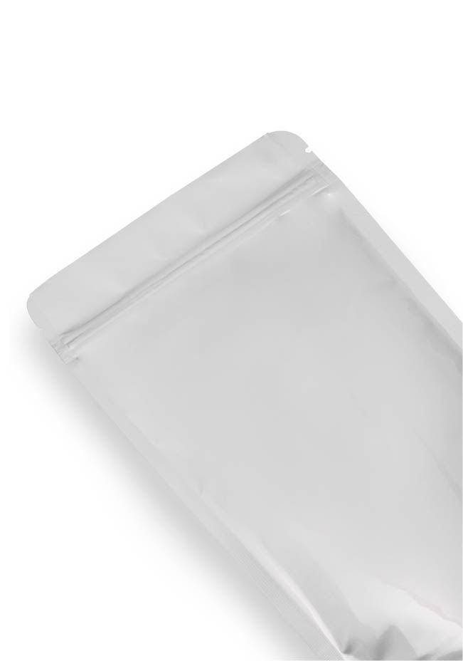 Beyaz Pencereli Kilitli Doypack 18x29cm