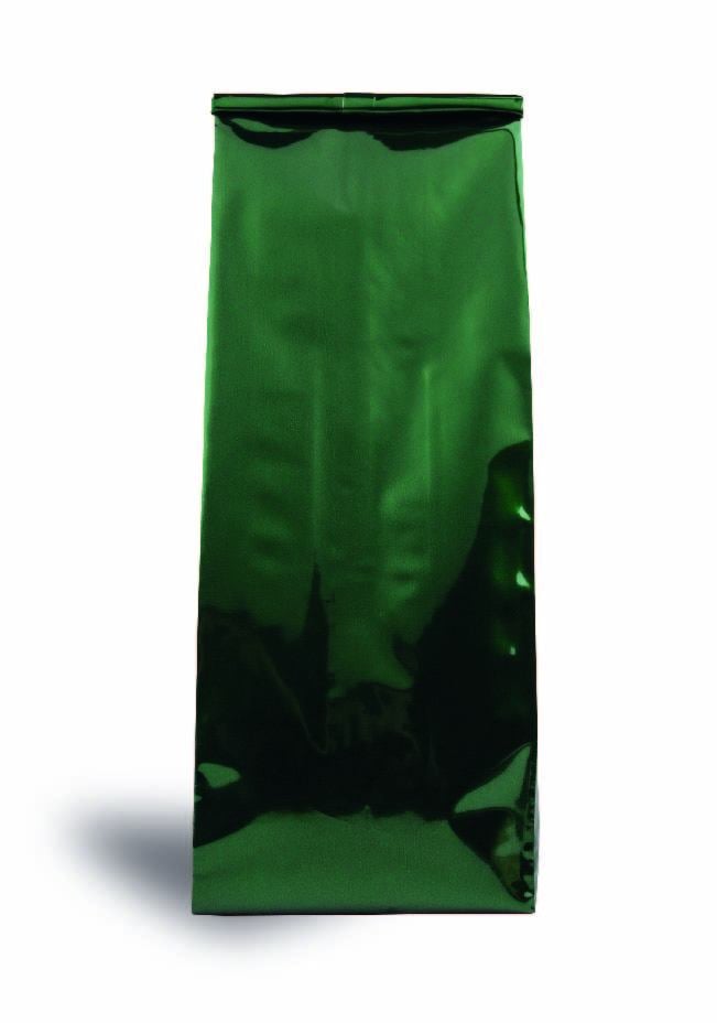Yeşil Alüminyum Yan Körüklü Torba 12,5X40 Cm 750 Adet