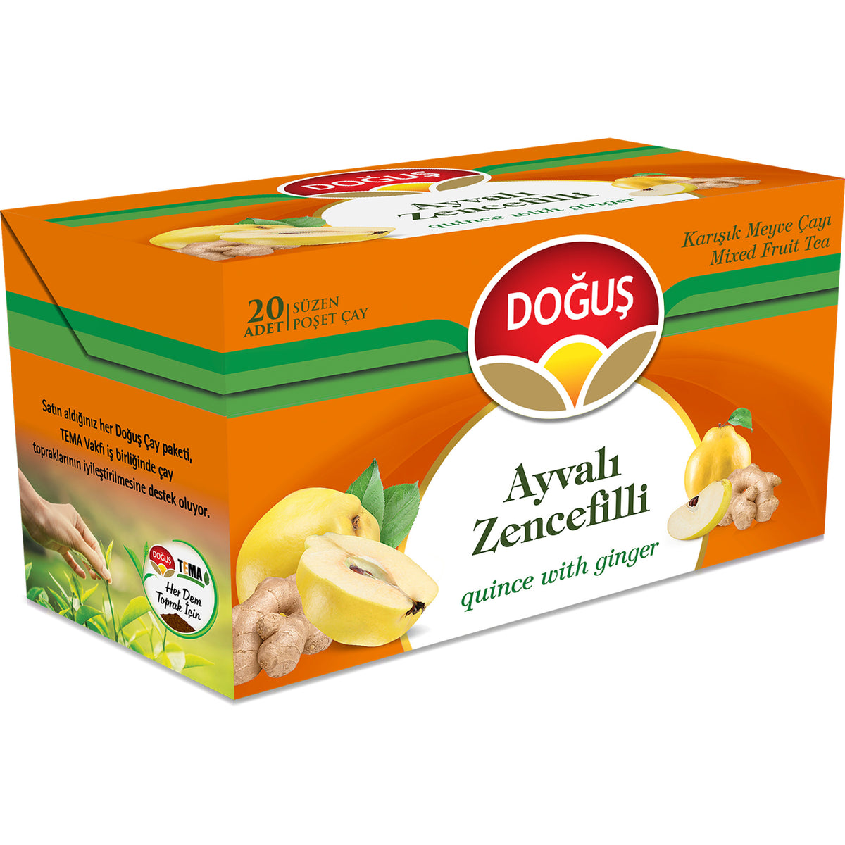 Doğuş Klasik Bitki & Meyve Çayları, Ayvalı Zencefilli
