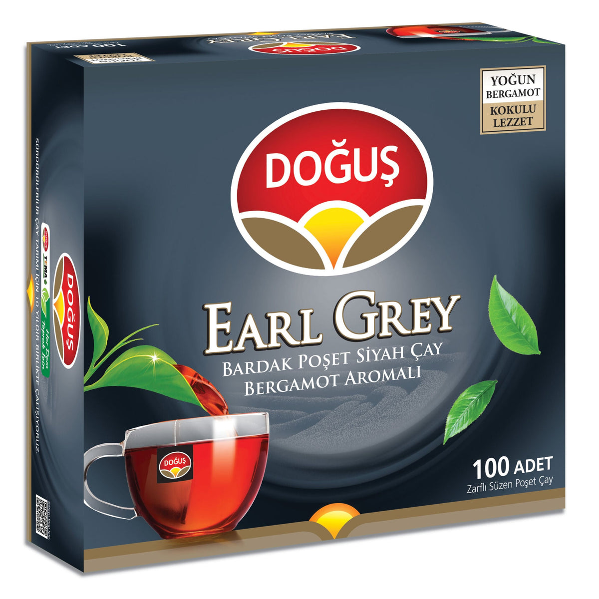 Doğuş Earl Grey Bardak Poşet, 100 x 2 GR