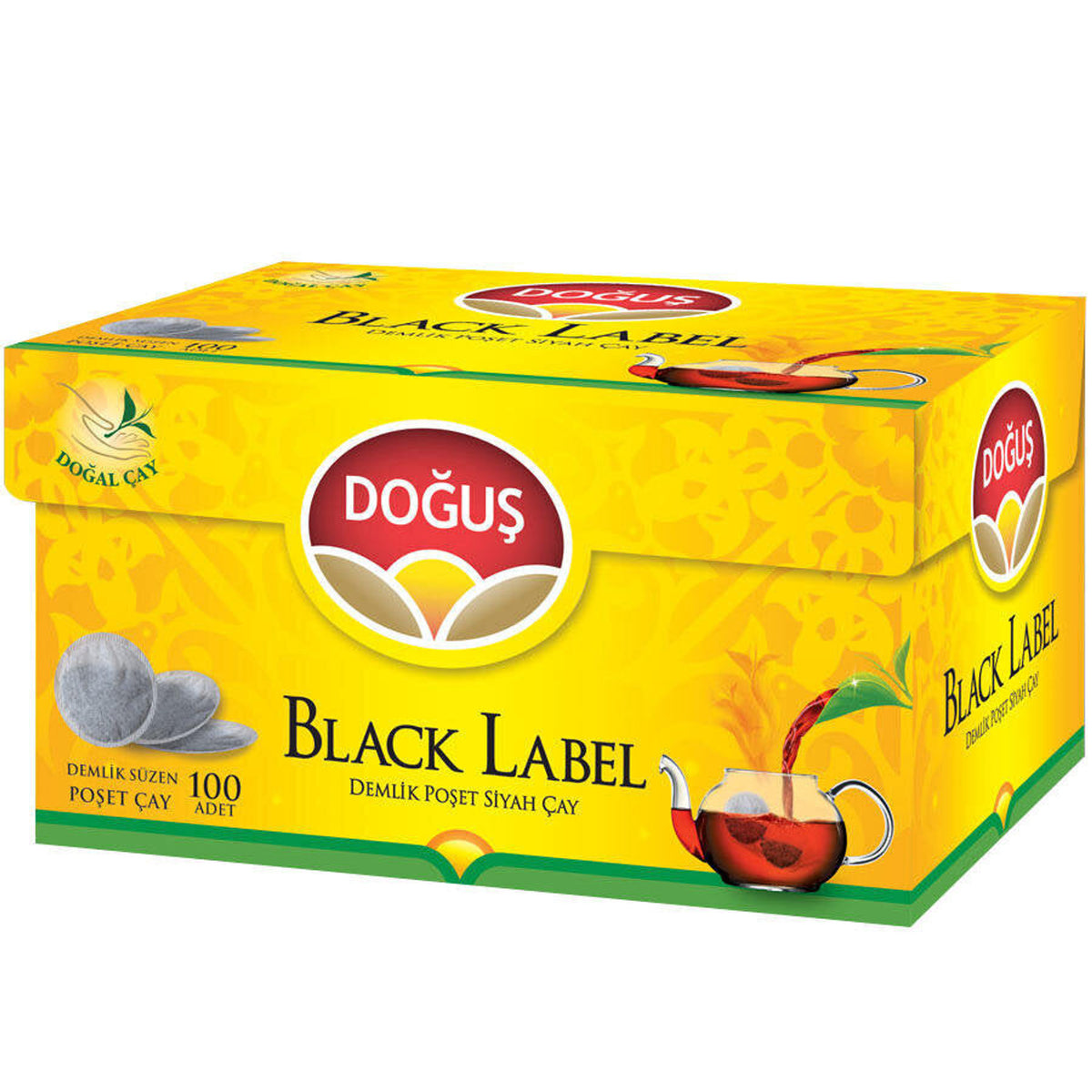 Doğuş Black Label Demlik Poşet, 100 x 3,2 GR