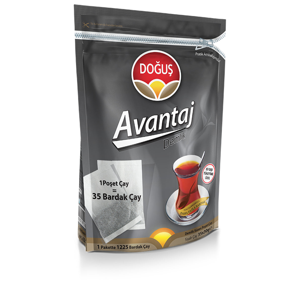 Doğuş Avantaj Demlik Poşet Çay, 35 x 30 GR