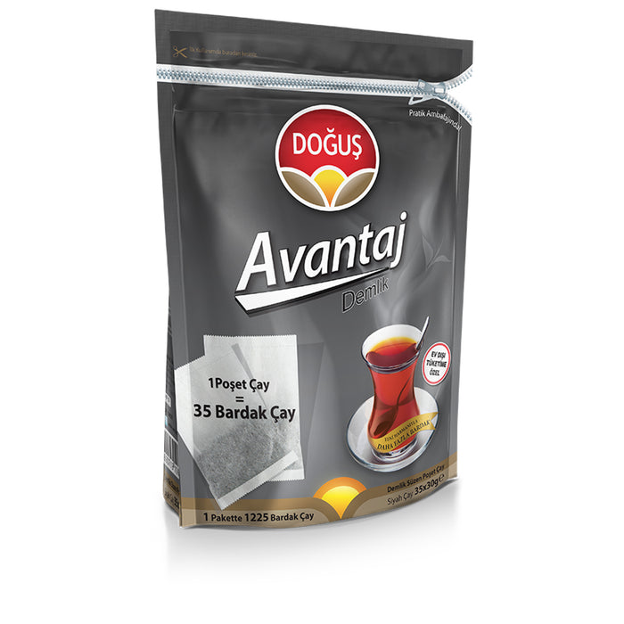 Doğuş Avantaj Demlik Poşet Çay, 35 x 30 GR - 10'lu Koli