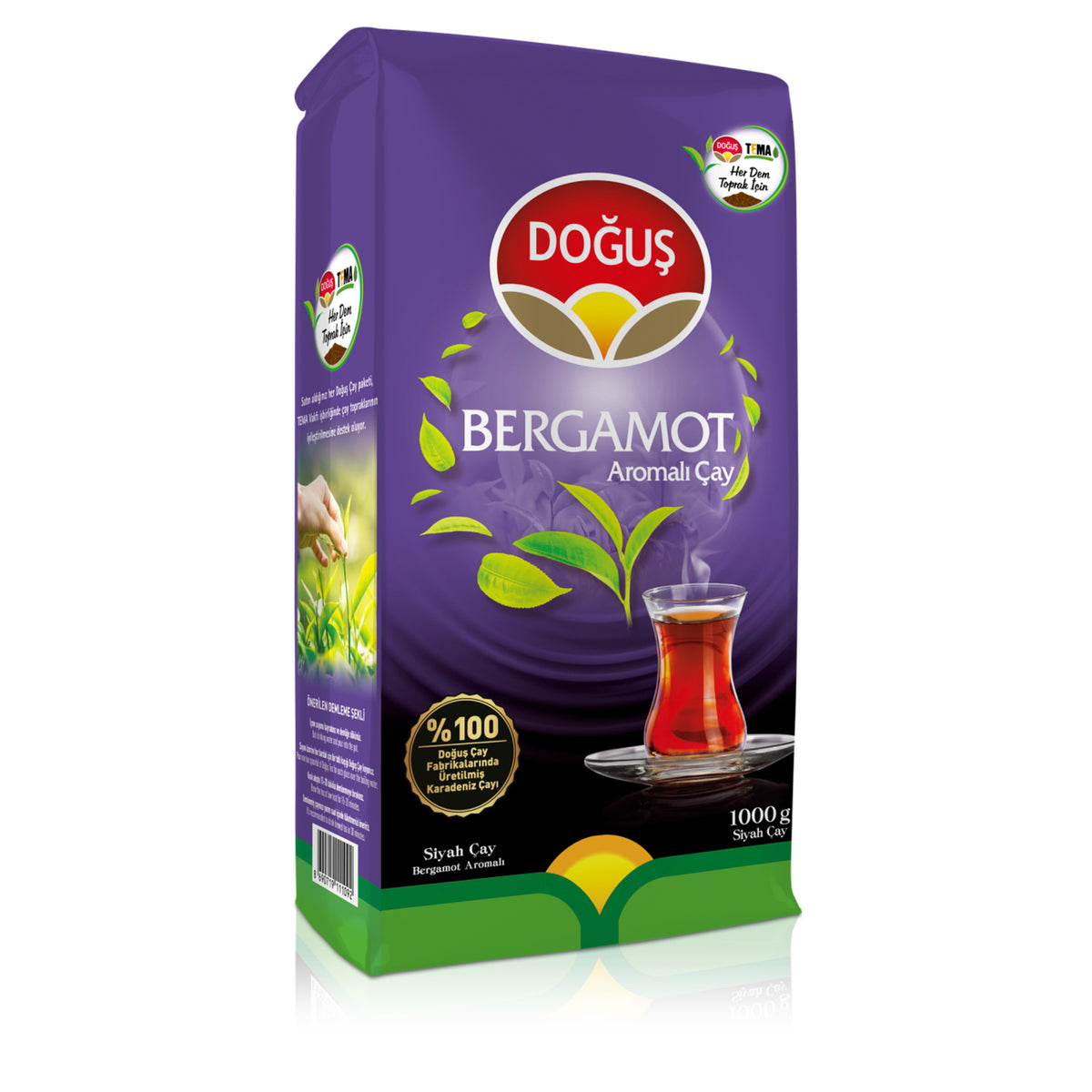 Doğuş Bergamot Aromalı Siyah Çay, 1000 GR