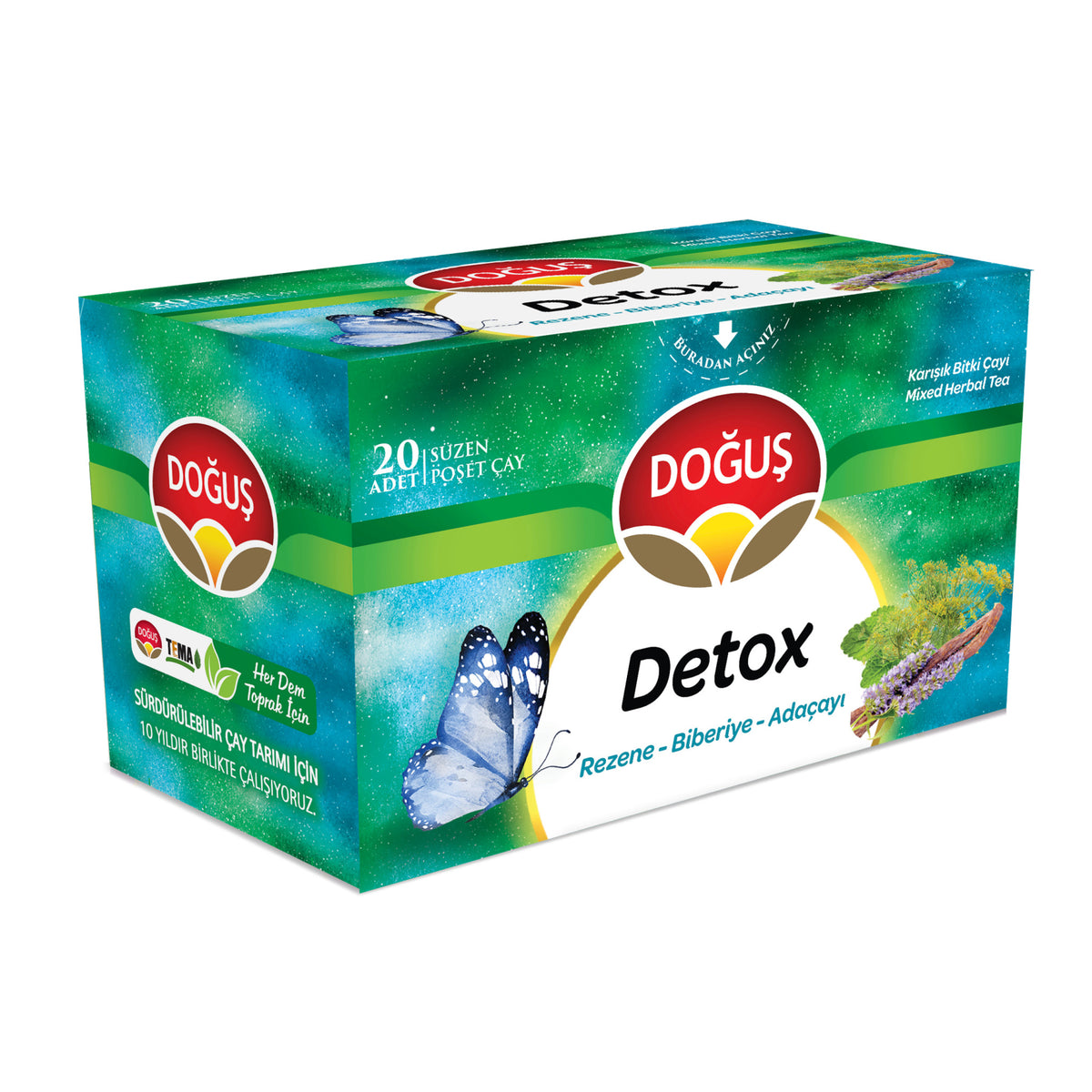 Doğuş Fonksiyonel Çay Serisi, Detoks