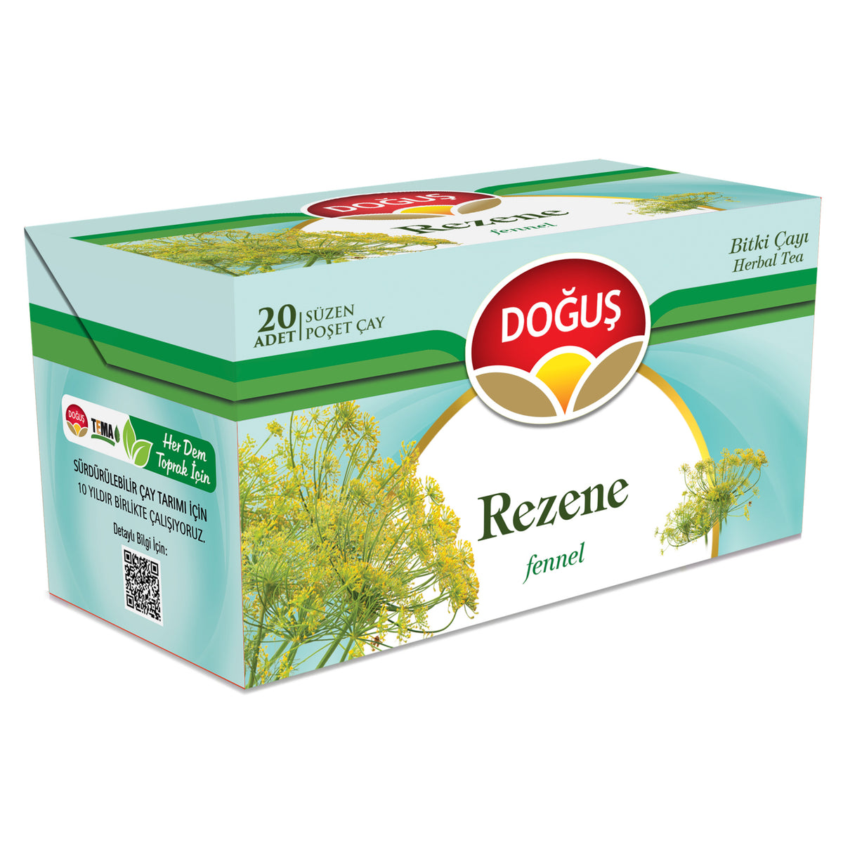 Doğuş Klasik Bitki & Meyve Çayları, Rezene