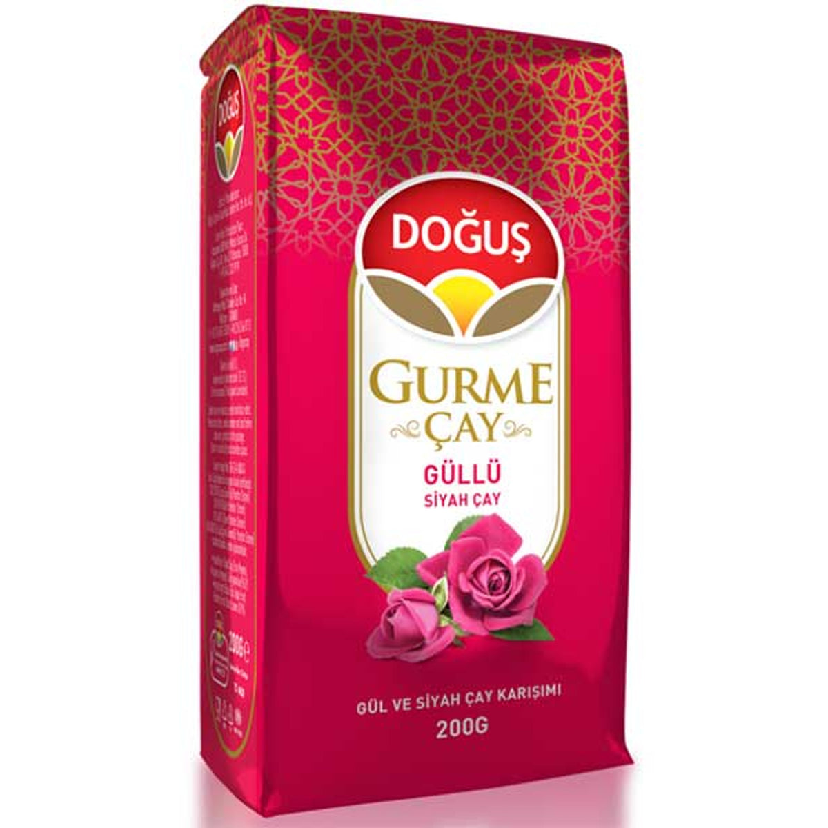 Doğuş Gurme Siyah Çay, Güllü 200 GR