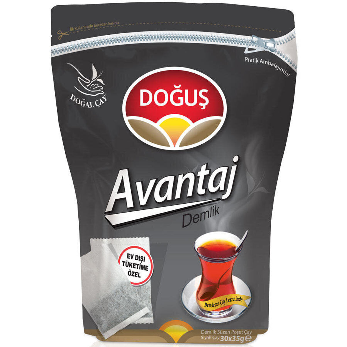 Doğuş Avantaj Demlik Poşet Çay, 35 x 30 GR