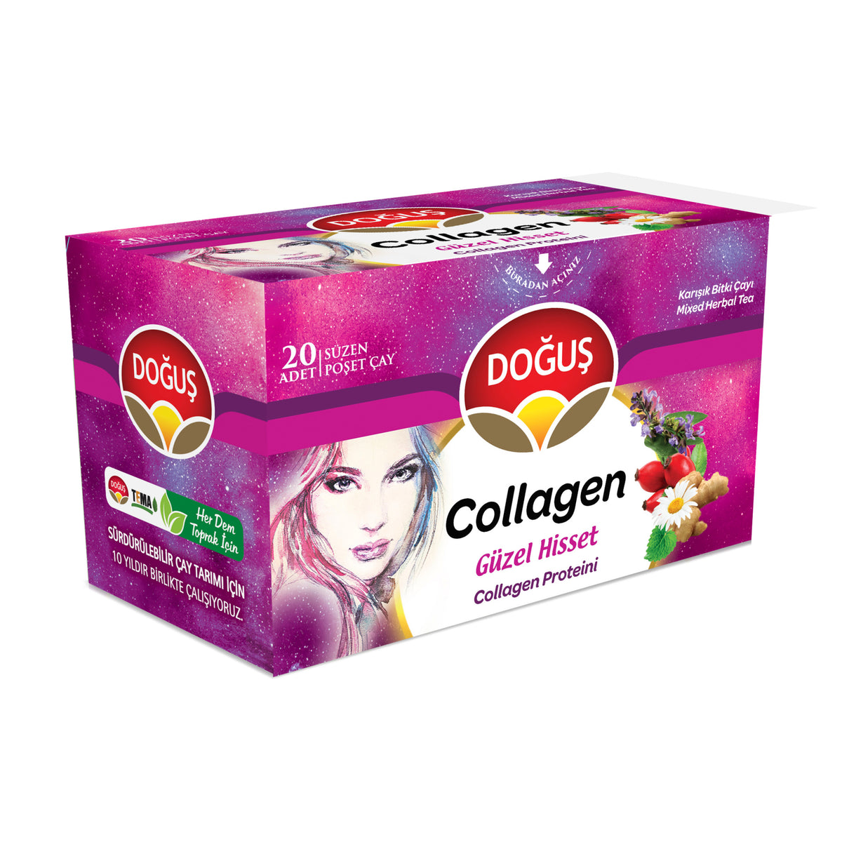 Doğuş Fonksiyonel Çay Serisi, Collagen