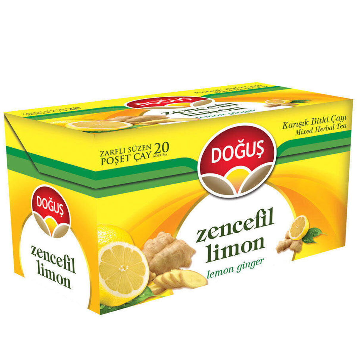 Doğuş Klasik Bitki & Meyve Çayları, Zencefil Limon