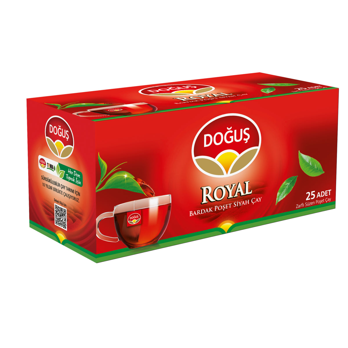 Doğuş Royal Breakfast Bardak Poşet, 25 x 2 GR