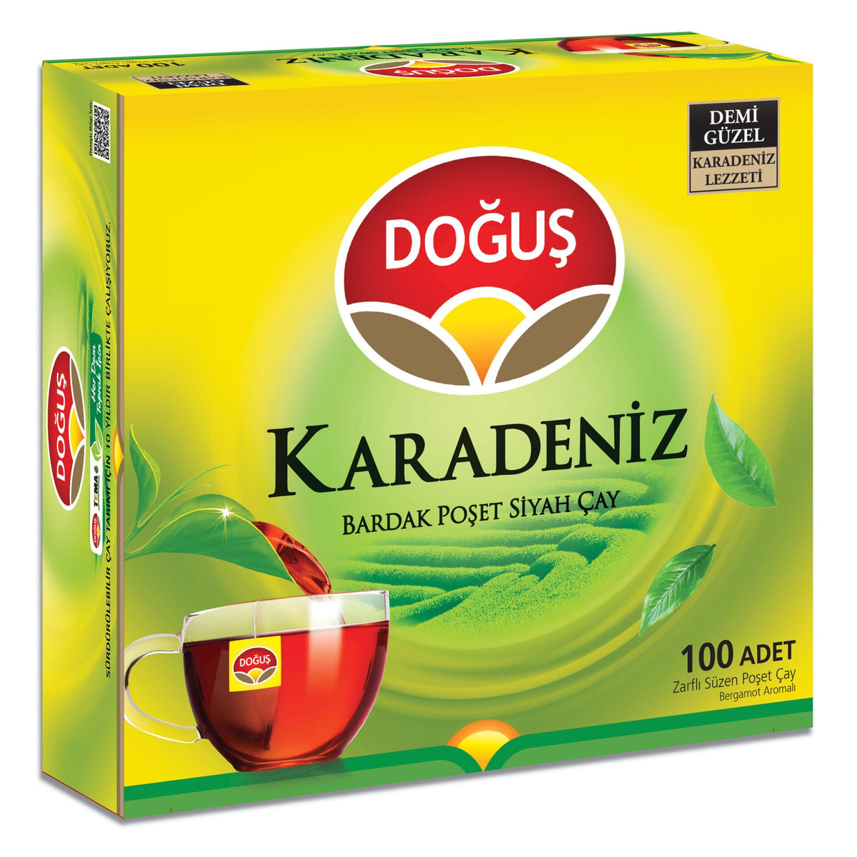 Doğuş Karadeniz Bardak Poşet, 100 x 2 GR