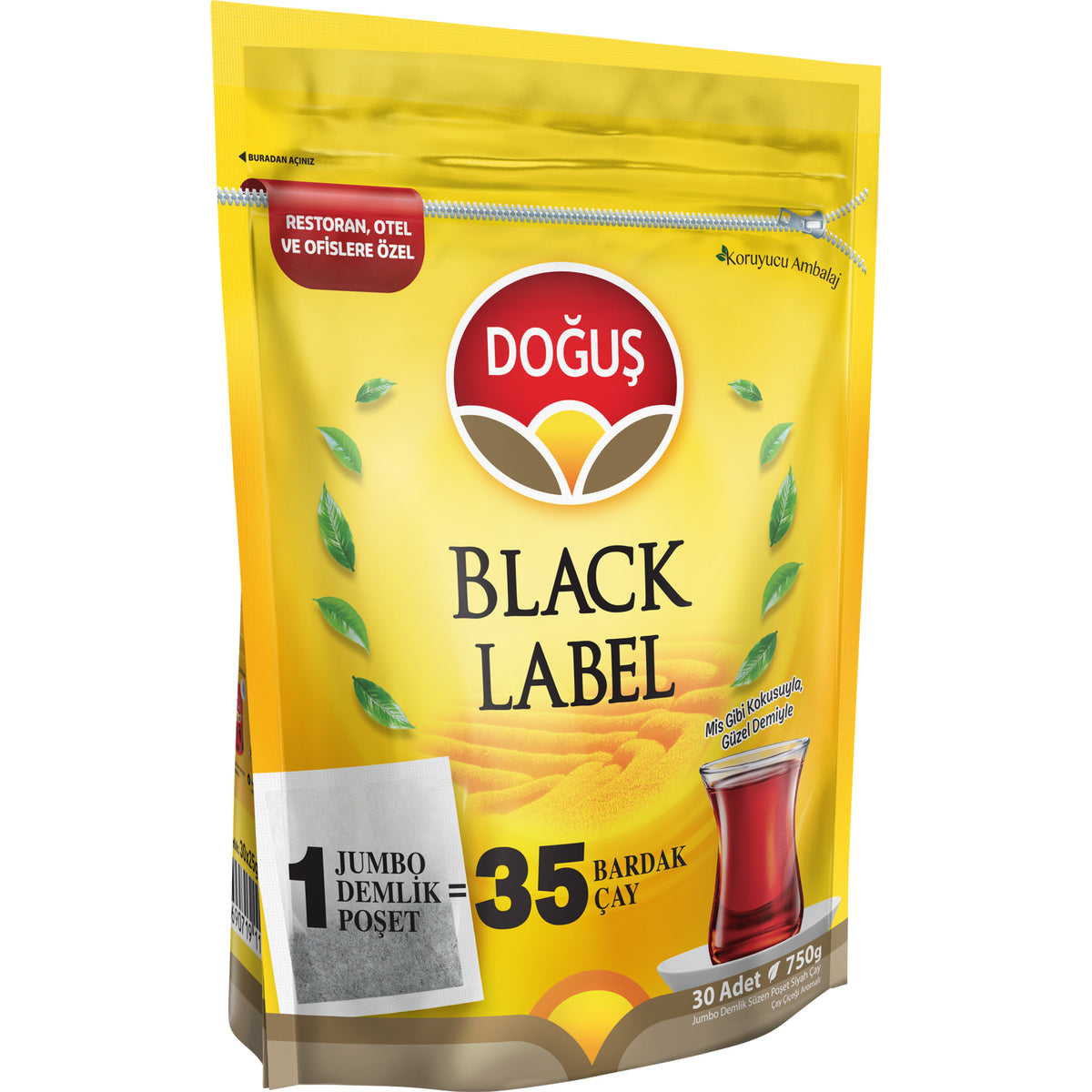 Doğuş Black Label Demlik Poşet, 30 x 25 GR
