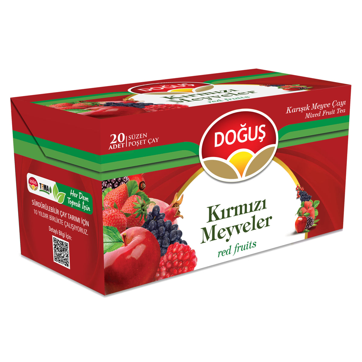 Doğuş Klasik Bitki & Meyve Çayları, Kırmızı Meyveler