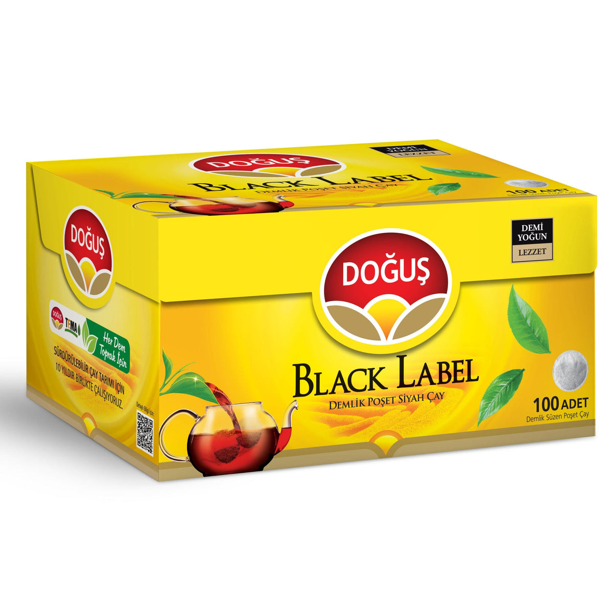 Doğuş Black Label Demlik Poşet, 100 x 3,2 GR