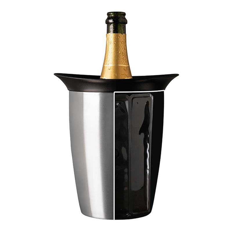 Vacu Vin 3647360 Aktif Şampanya Soğutucu, Elegant