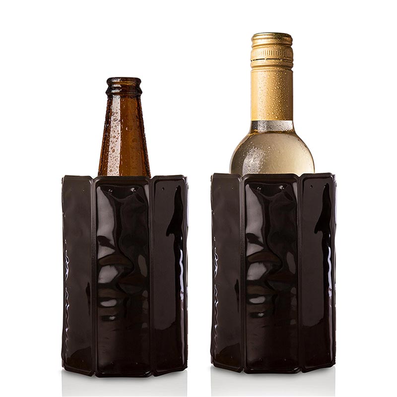 Vacu Vin 38544606 Aktif Soğutucu Küçük, Siyah