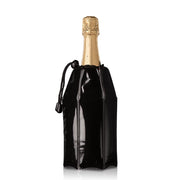 Vacu Vin 38856606 Aktif Şampanya Soğutucu, Siyah