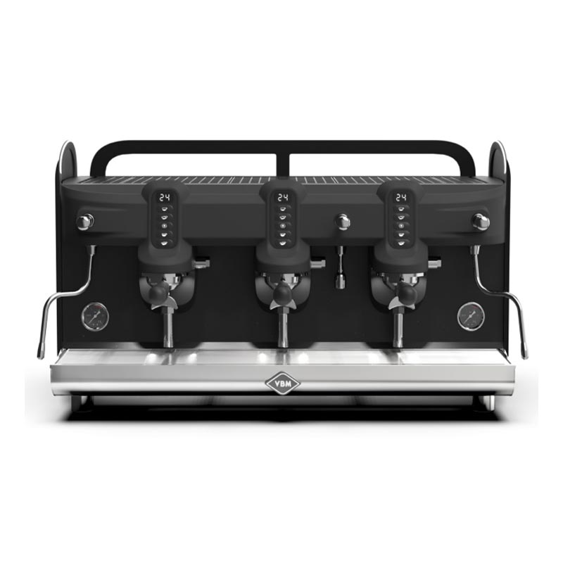 VBM Black Moon Espresso Kahve Makinesi, 3 Gruplu, Siyah