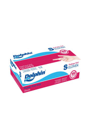 Dolphin Beyaz Vinil Eldiven Pudrasız (S) 100lü Paket