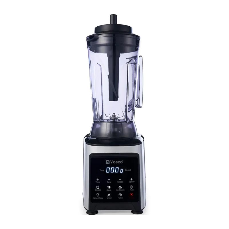 Vosco VHS-360C Pro XL 8 Bıçaklı Dijital Bar Blender, 4 L, Gri