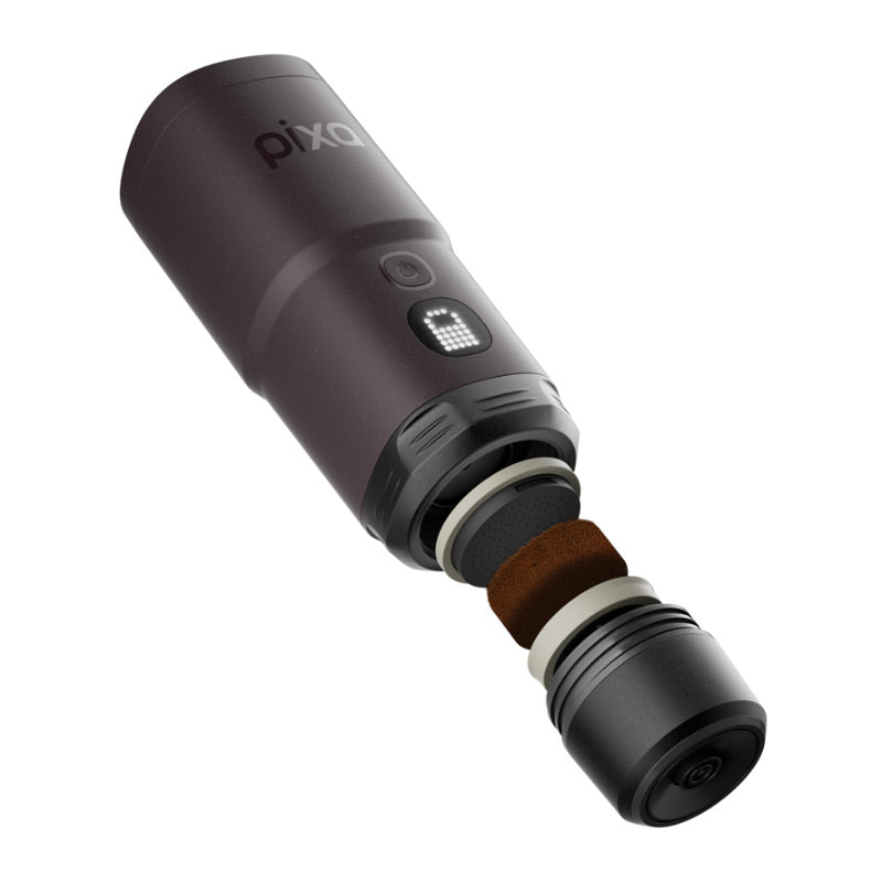 Wacaco Pixapresso Şarj Edilebilir Pilli Taşınabilir Espresso Makinesi, Bordo
