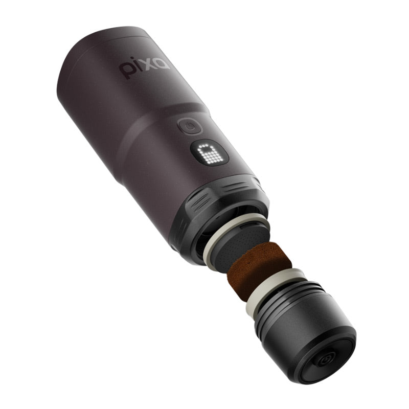 Wacaco Pixapresso Şarj Edilebilir Pilli Taşınabilir Espresso Makinesi, Kırmızı