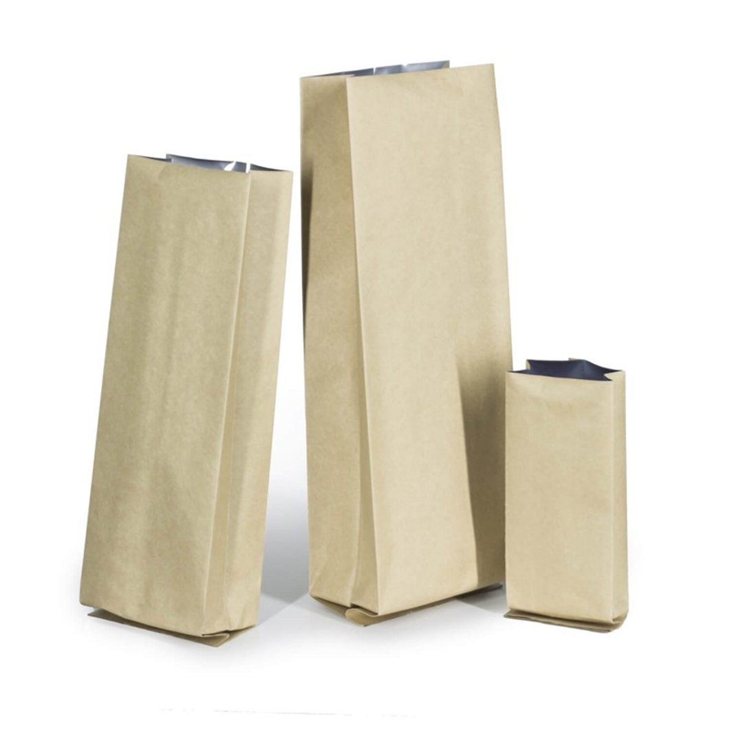 Yan Körüklü Torba Kraft Alüminyum 10x25x6 Cm 1500 Adet