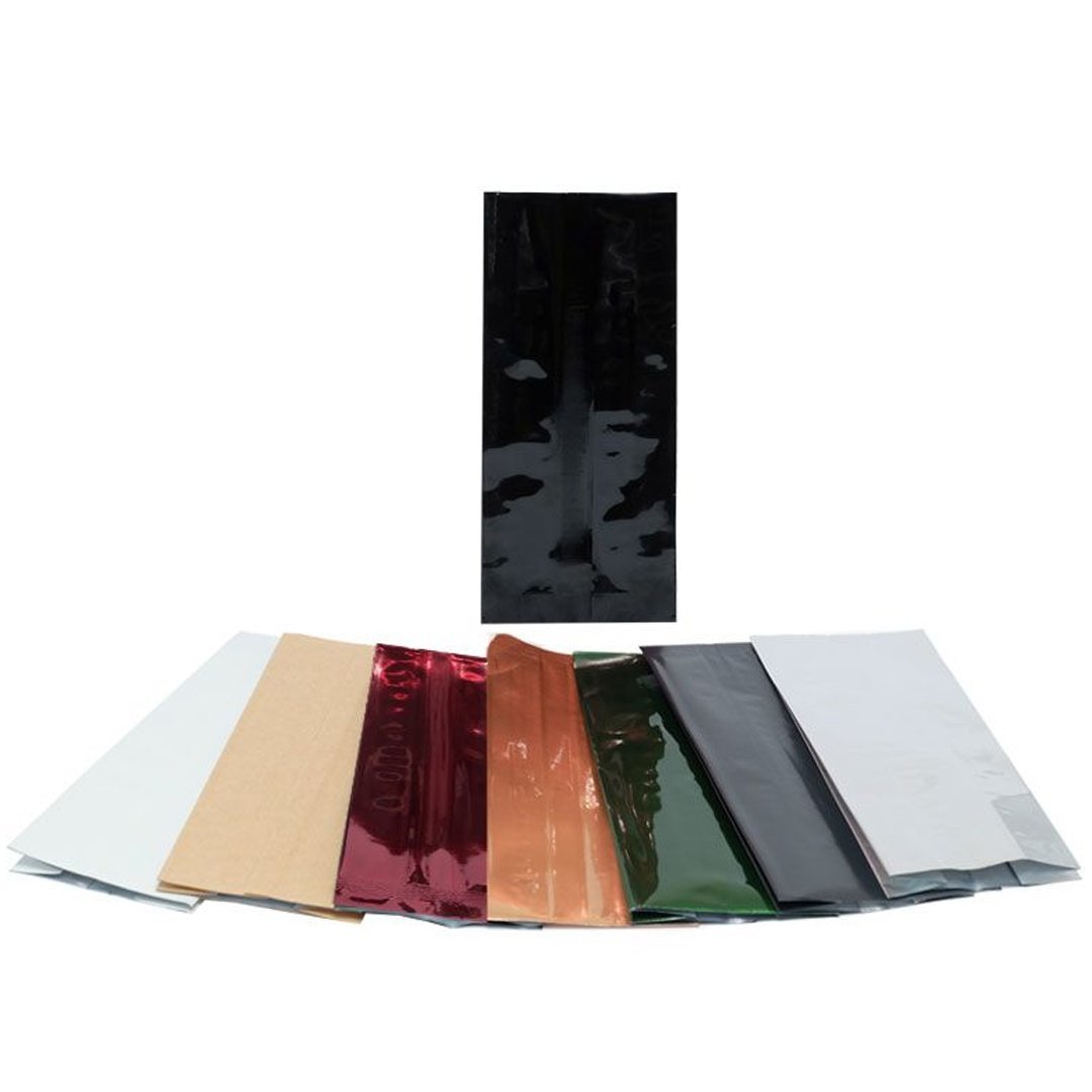 Yan Körüklü Torba Siyah Alüminyum 10x25x6 Cm 1.500 ADETLİ KOLİ