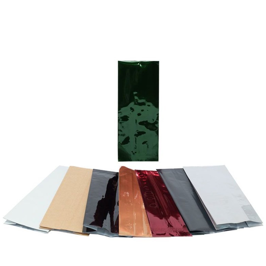 Yan Körüklü Torba Yeşil Alüminyum 10x25x6 Cm 1500 Adetli