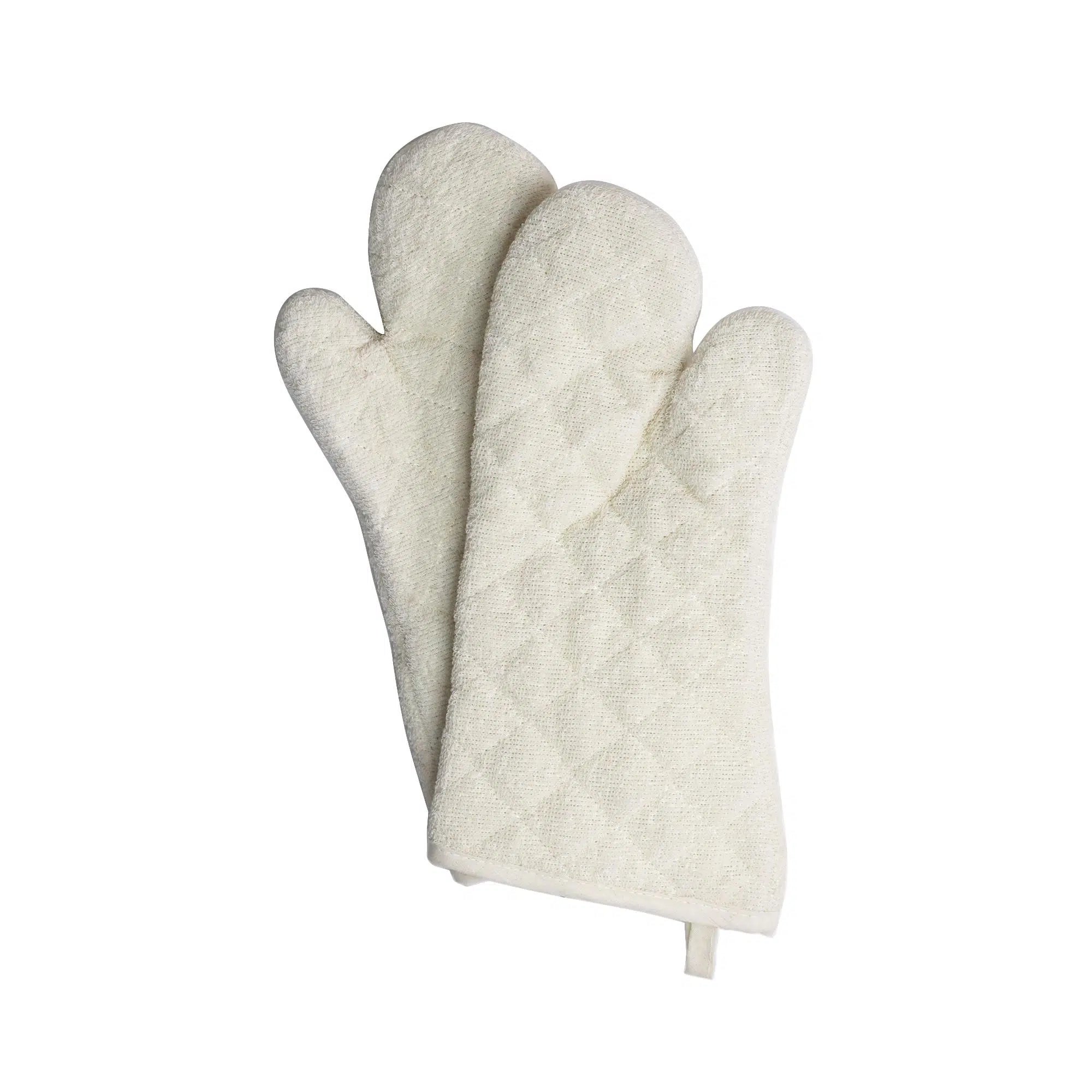 Yanmaz Fırın Eldiveni Pamuklu 40 cm - 2 Adet