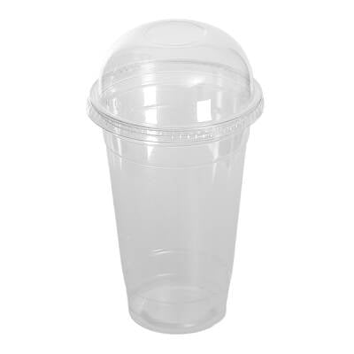 Pet Bardak Deliksiz Bombe Kapak